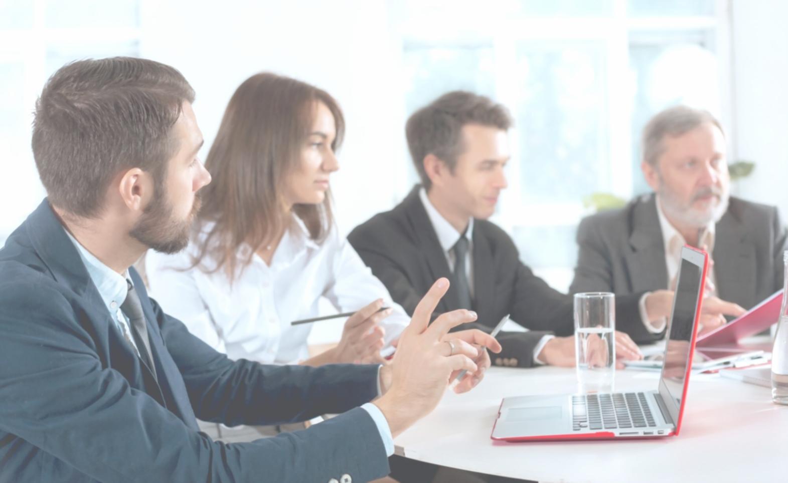 Team collaboration session on investment curriculum development